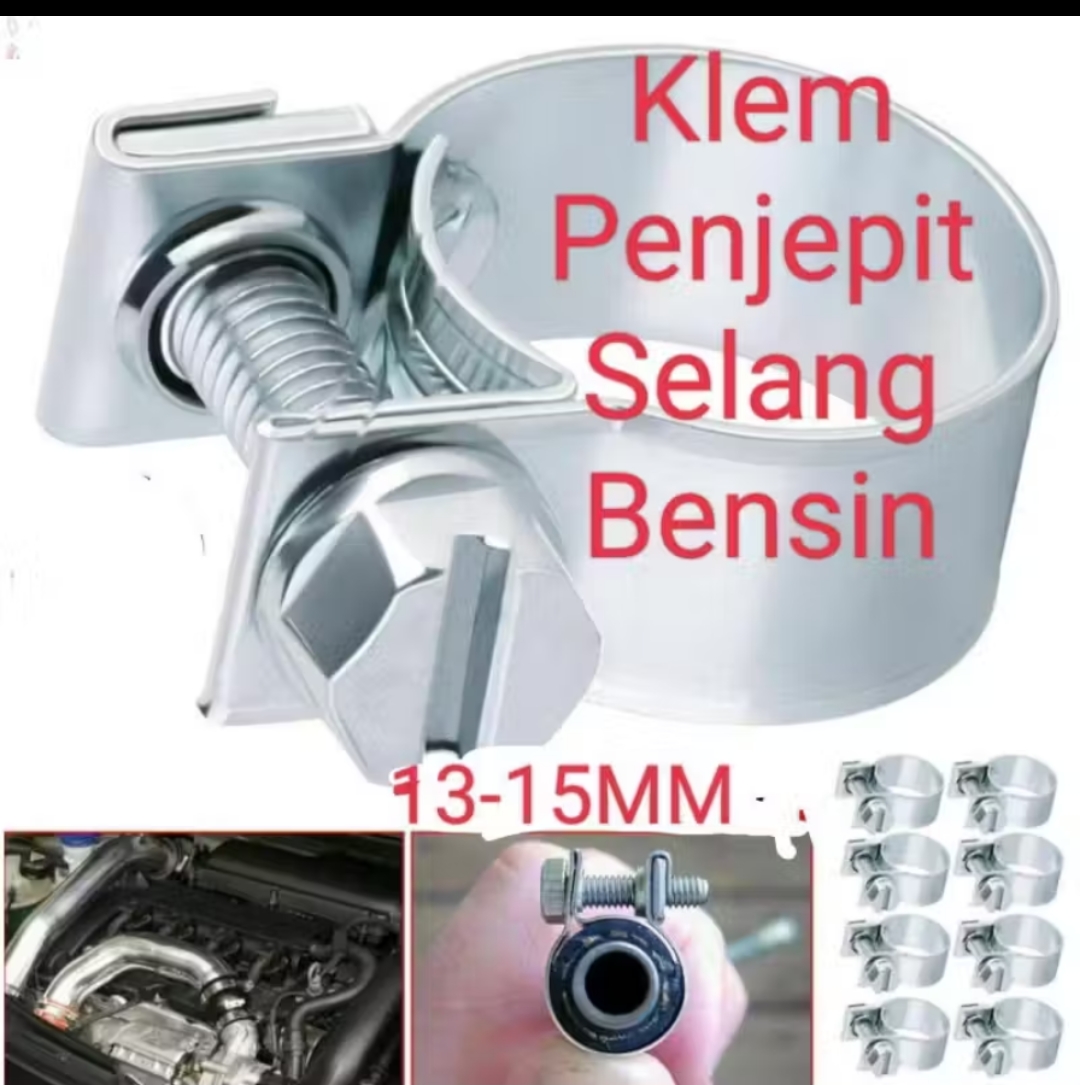 klep penjepit selang bensin